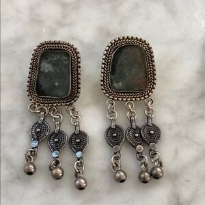 BOHO DANGLE EARINGS. 925 Israel